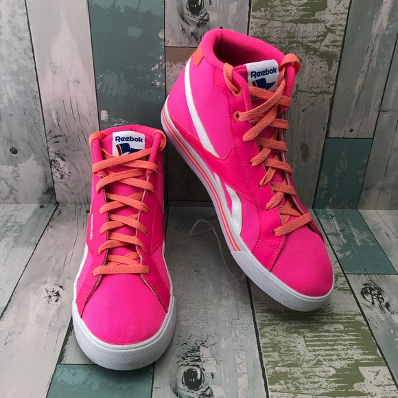 Reebok Other - Reebok Retro High Top Fashion Sneakers Youth Sz 7